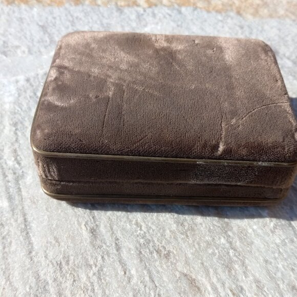 Swank Grand Prix TIGERS EYE Cufflinks Rectangular Gold Bars Original Vel… - Picture 14 of 15